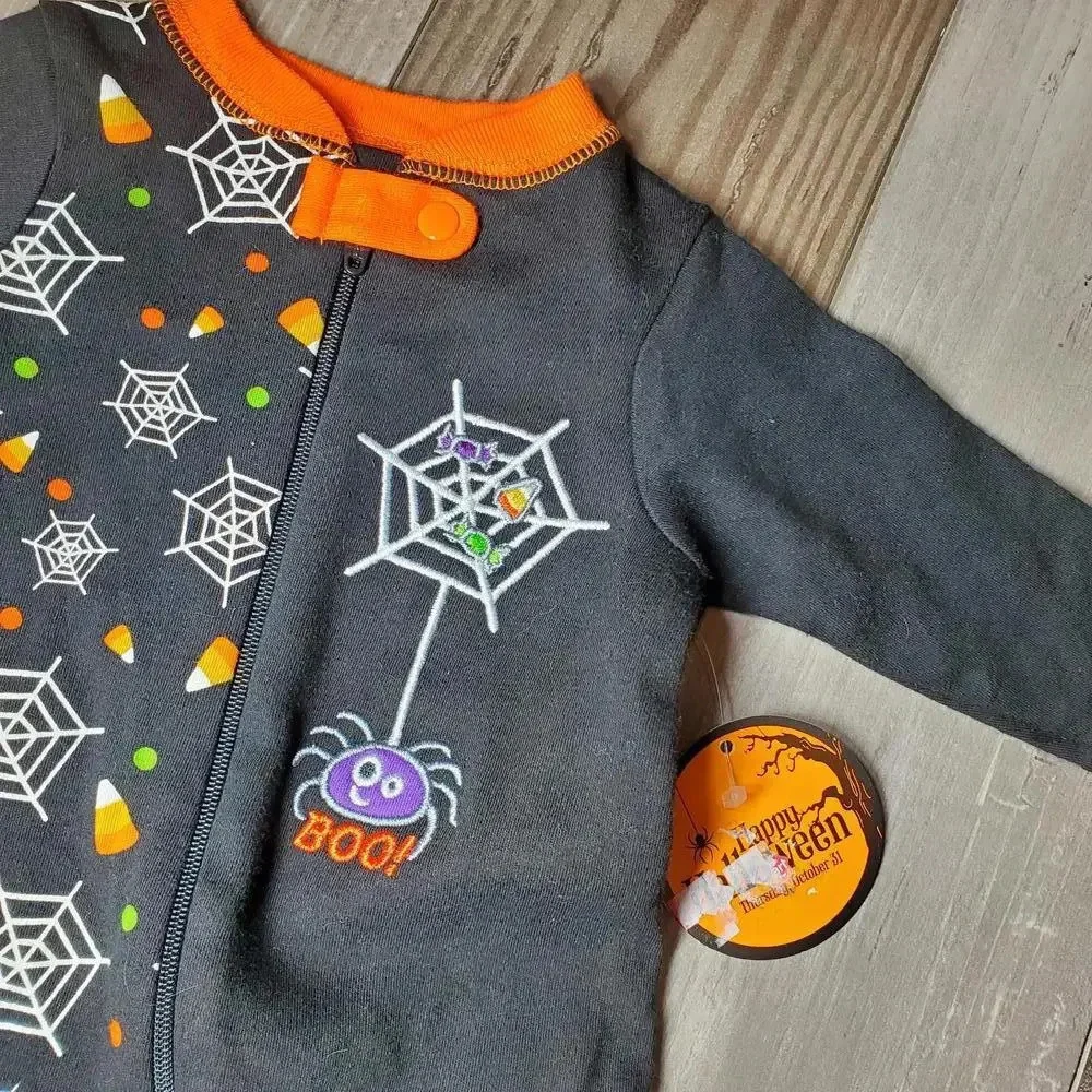 NWT Newborn NB Baby Halloween Onesie Playsuit Pajamas